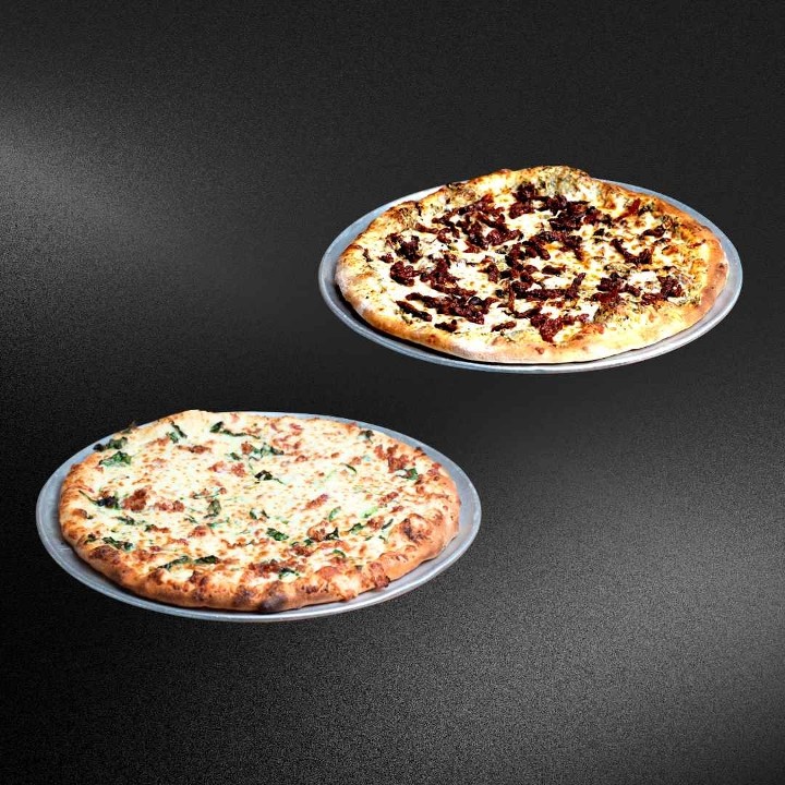 Two Large 2-Topping Pizzas $14.49 each
