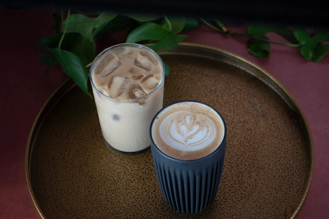 Bourbon Salted Toffee Latte