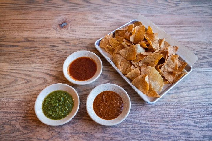 Trio of Salsa & Chips