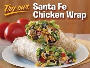 Santa Fe Chicken Wrap