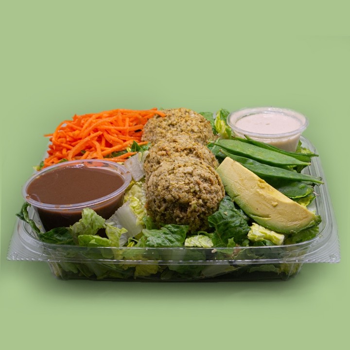 Kale Falafel Salad