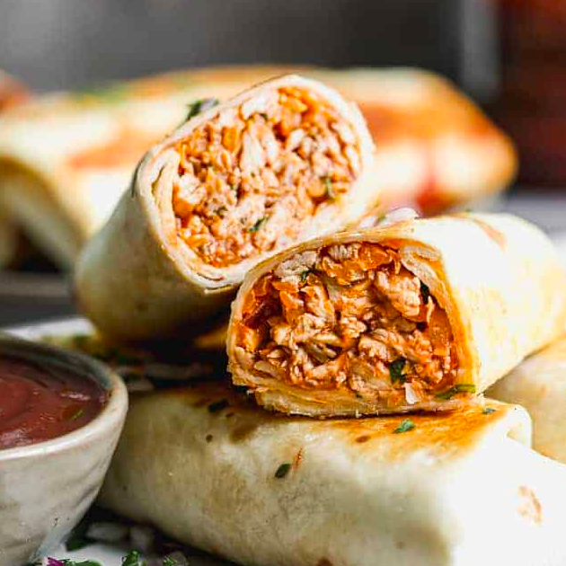 +Smokey BBQ Chicken Wrap