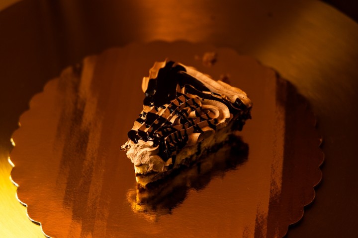 Mini Brownie Cheesecake w/ Chocolate Mousse