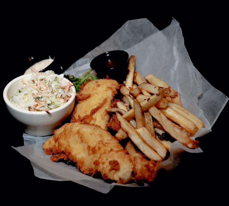 Golden Fried Fish Basket