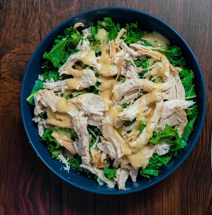 Chicken Caesar salad with Kale
