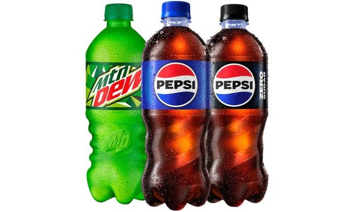 20 oz Bottle - Pepsi Sodas