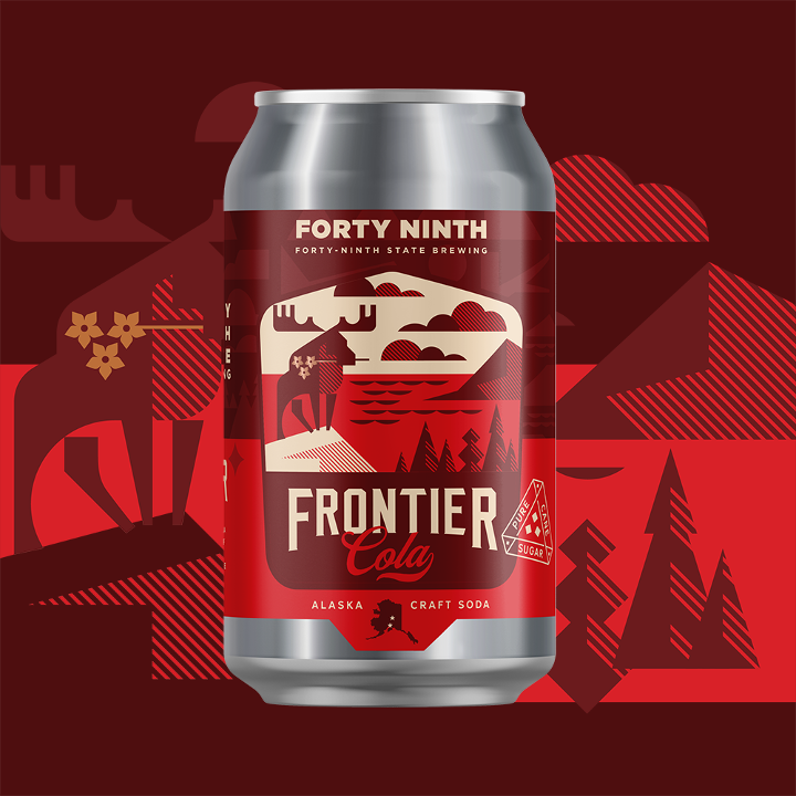 12oz Can Frontier Cola