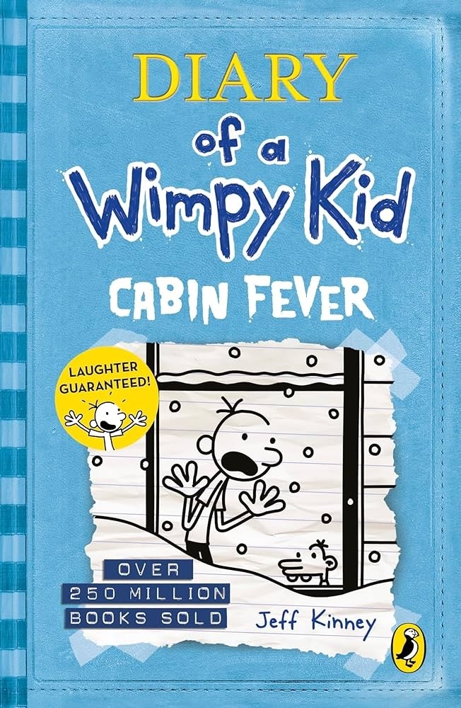 CABIN FEVER (DIARY OF A WIMPY KID #6) by Jeff Kinney (H)