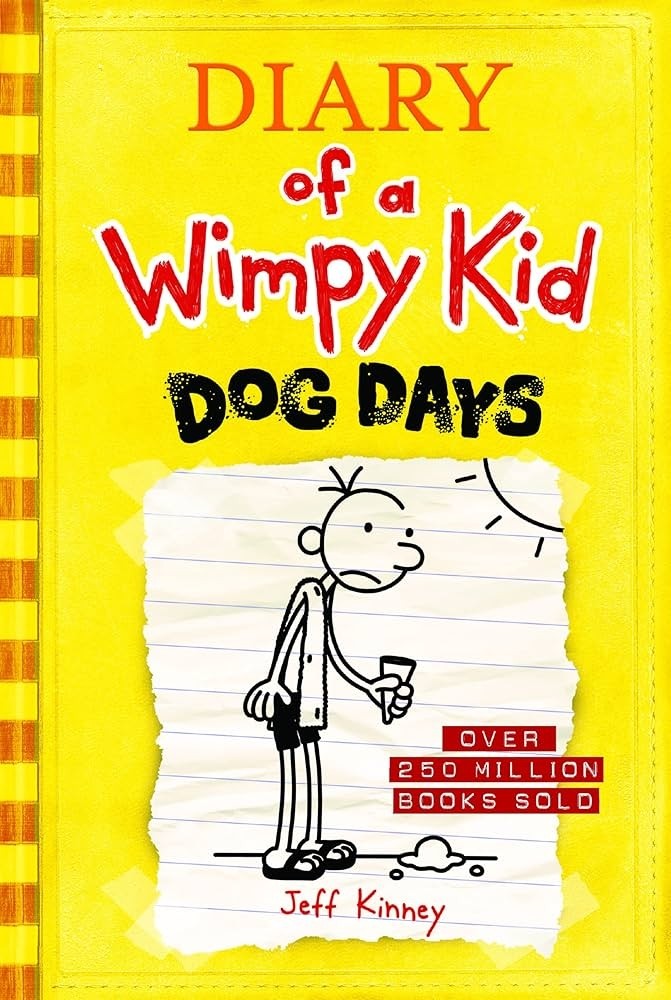 DOG DAYS (Diary of a Wimpy Kid #4) by Jeff Kinney (H)