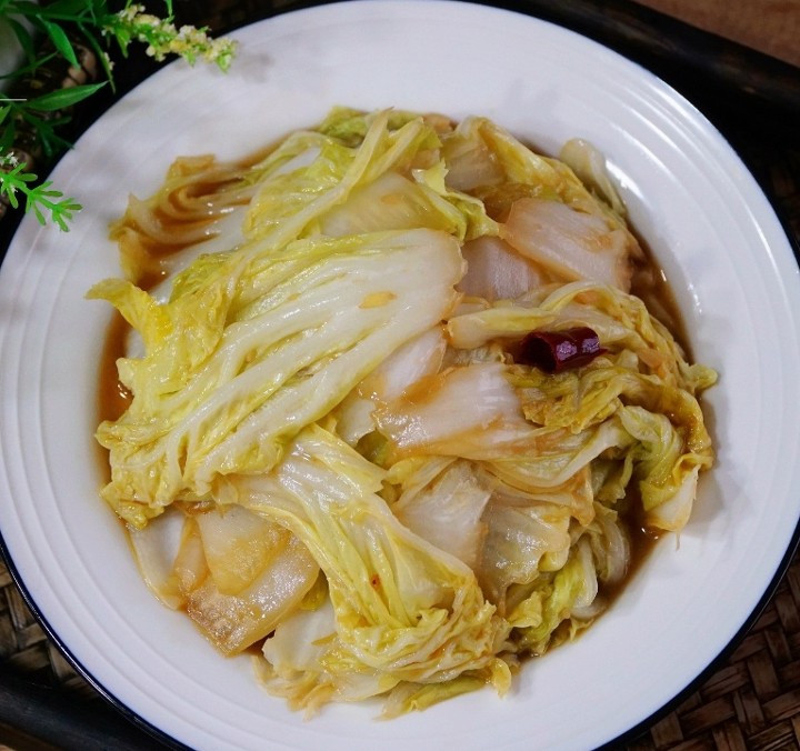 Sauteed Chinese Cabbage With Sweet Sour Sauce醋溜白菜