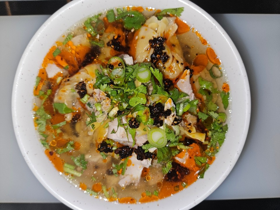 Angry Dumpling and Sweet Tea 1119 Sevier Avenue Suite A Wonton soup