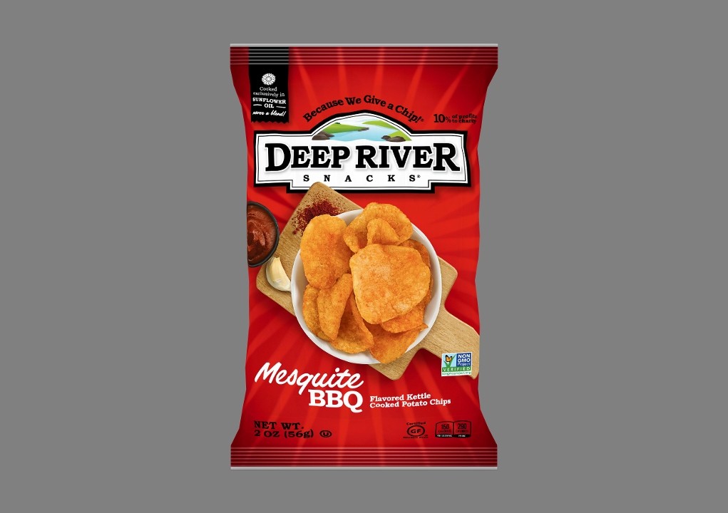 Kettle Deep River Chips Mesquite BBQ
