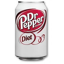 Can of Diet Dr. Pepper