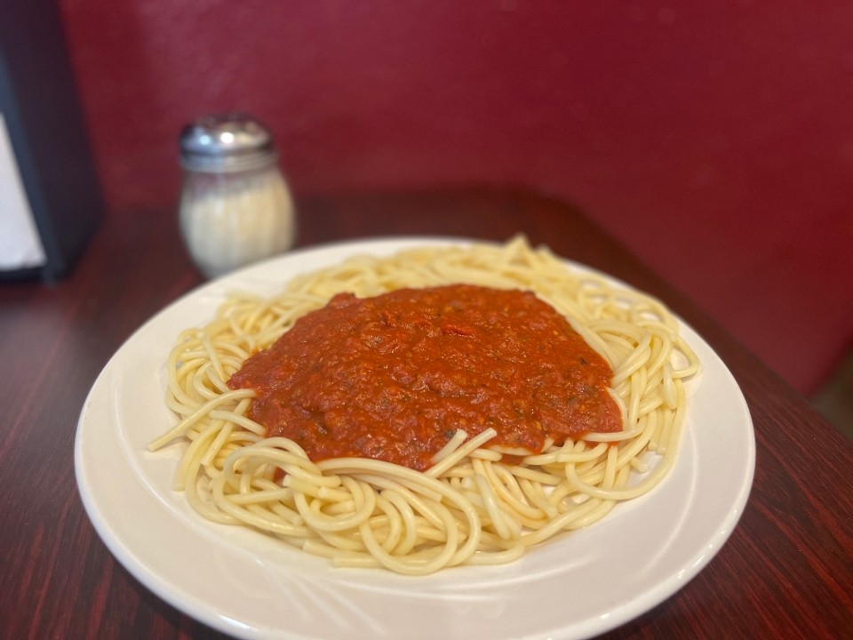 Spaghetti w/ Vegetarian Sauce