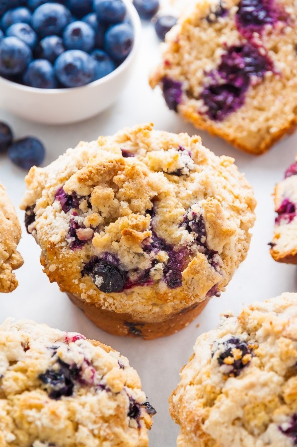 Old Fashioned Blueberry Freshly Baked 'Jumbo' Muffin