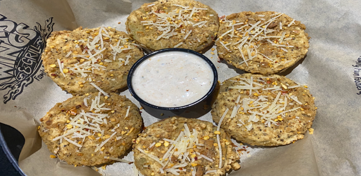 Hand-breaded Fried Green Tomatoes