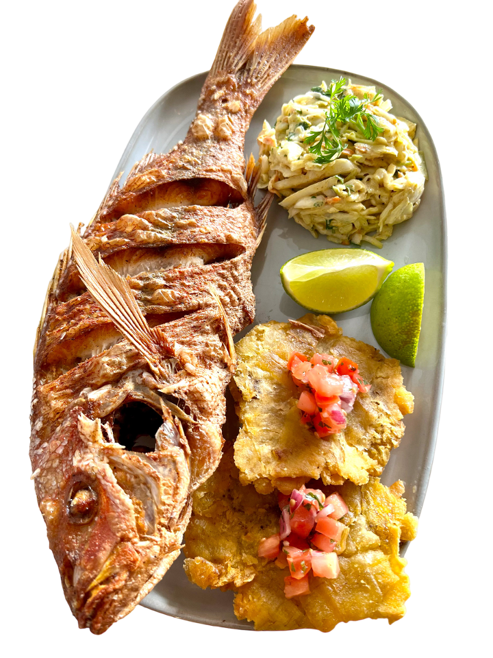 Fried Snapper Fish