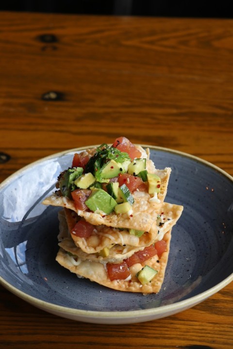 Layla's American Tavern - AHI TUNA POKE STACK