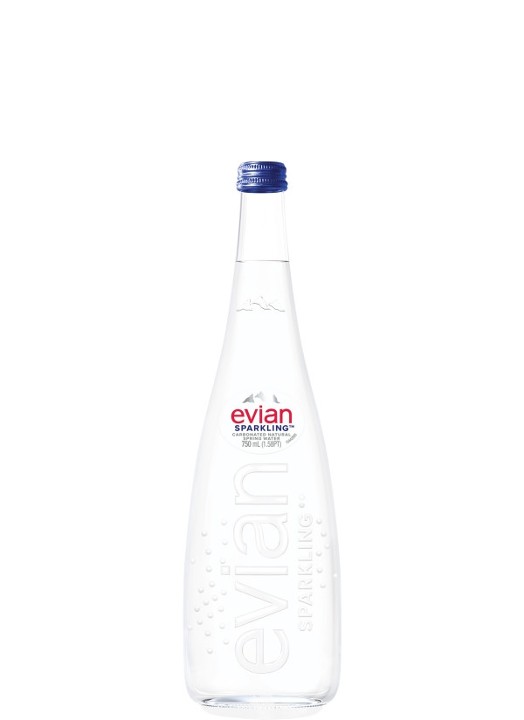 Evian Sparkling Water