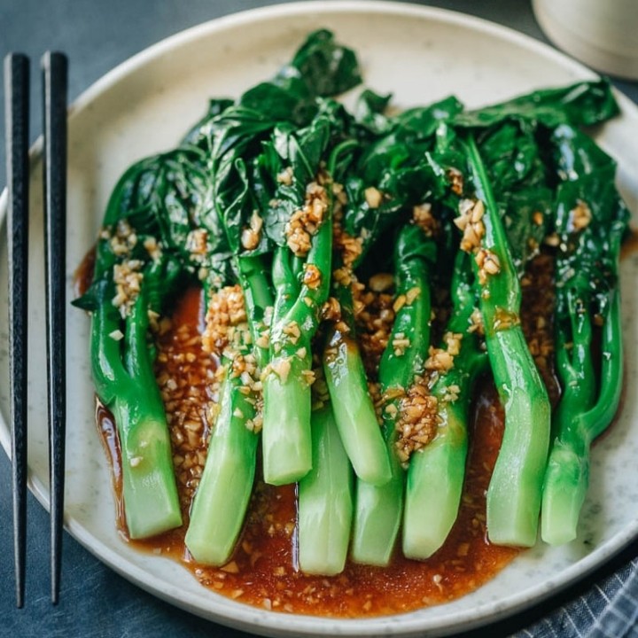 Chinese Broccoli w/ oyster sauce