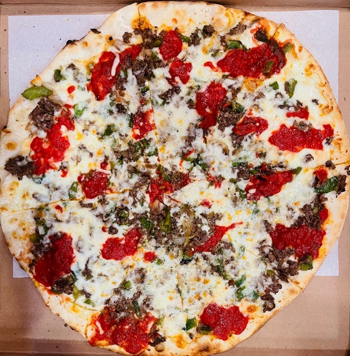 12" Cheesesteak Pizza