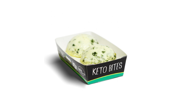 Egg White, Spinach & Feta Keto Bite