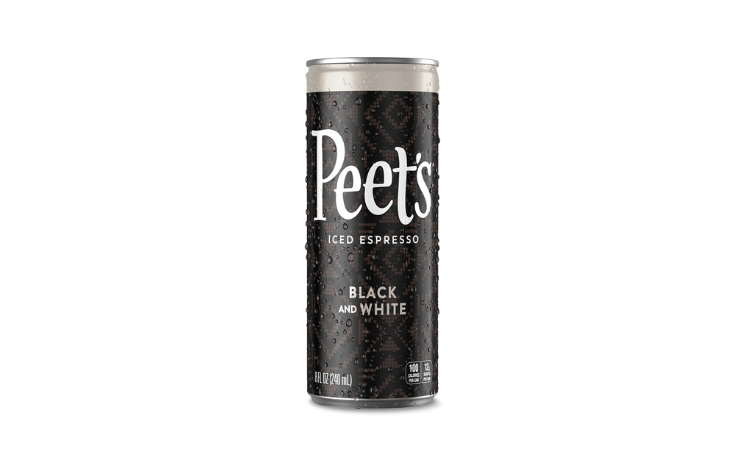 Peet's Black & White Iced Espresso, 10oz