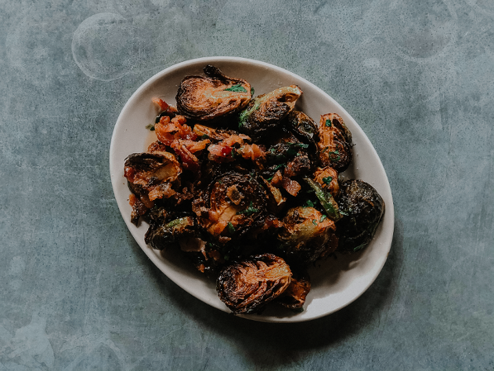 Fried Brussels Sprouts {gf}