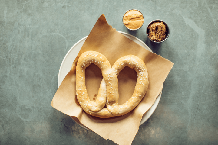 House-Made Pretzel {v}