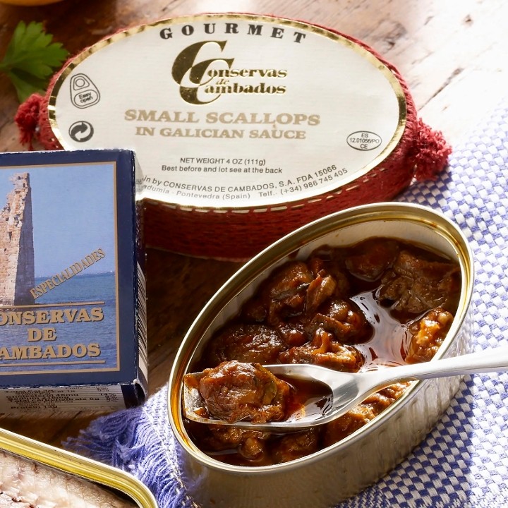 Conservas de Cambados - Small Scallops in Galician Sauce