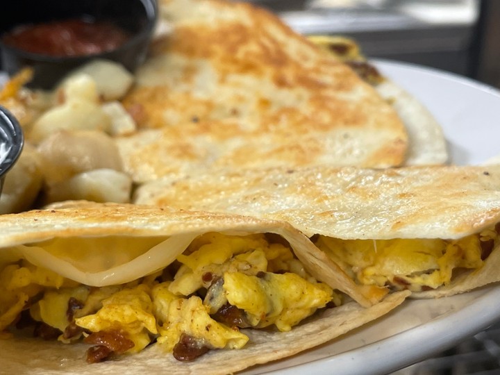 Bacon, Egg & Cheese Quesadilla