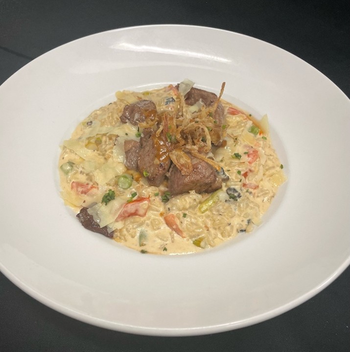 Beef Tip Risotto