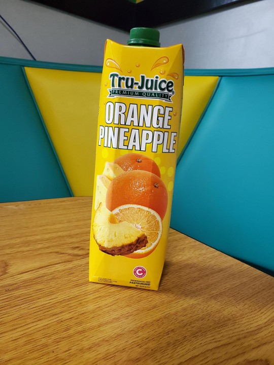 True Juice 1 Liter Orange Pineapple