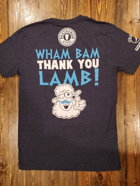 M "Wham Bam Thank You Lamb" T-shirt