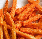 French Fries with Cheese Powder