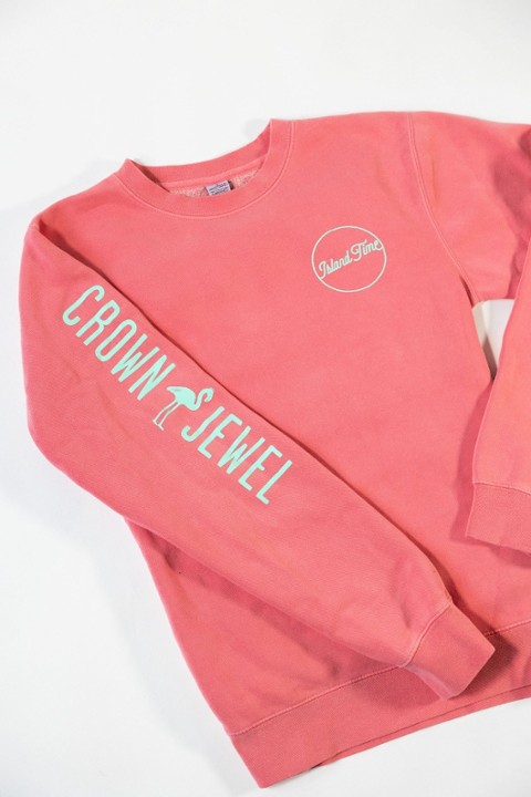 CJ Pink Long Sleeve Crewneck XL