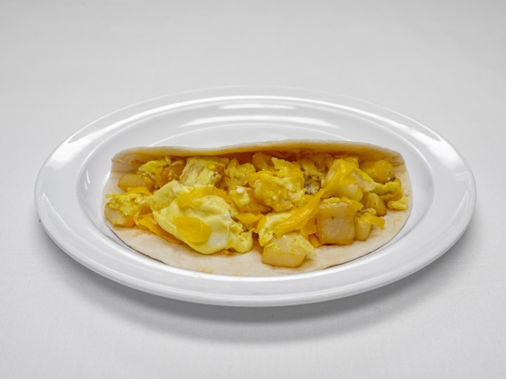 Potato Egg and CheeseTaco