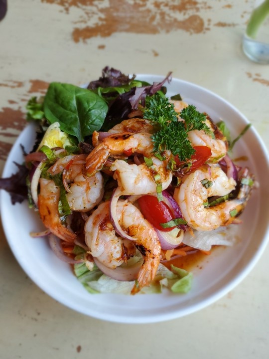 Spicy Shrimp & Lemongrass Salad 🌶️(GF)