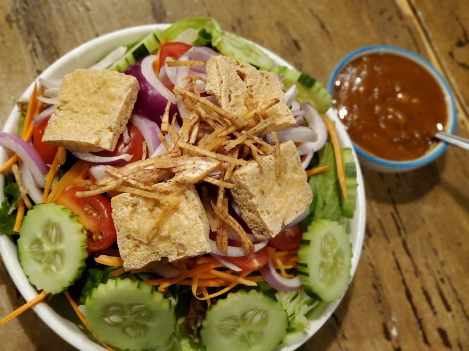 Salad Khag (With Thai Peanut Dressing) 👍🥦