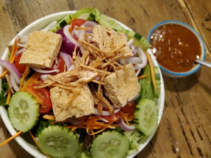 Salad Khag (With Thai Peanut Dressing) 👍🥦