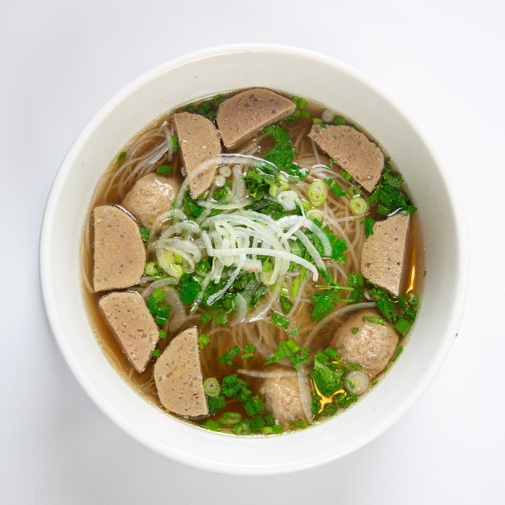 S3. Pho bo vien - Meatballs Pho