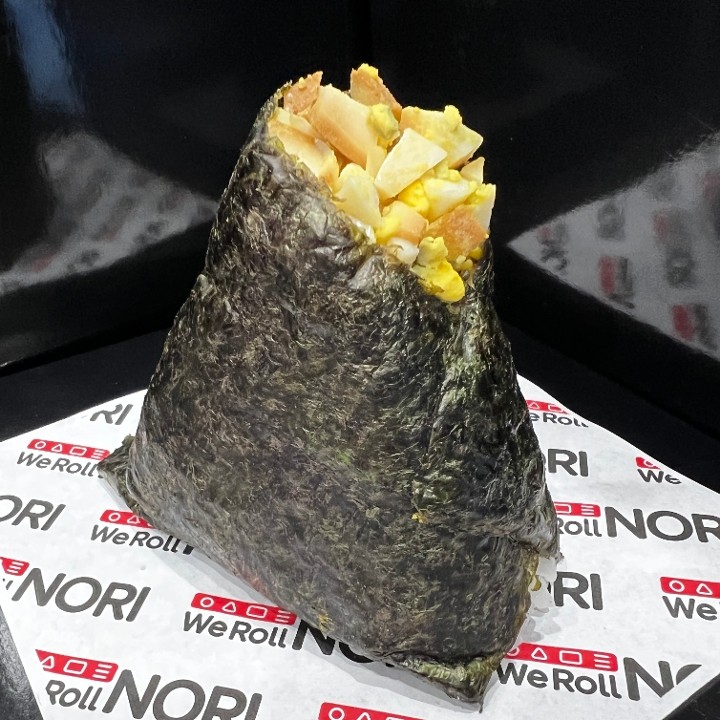 Braised Egg Onigiri (Vegetarian)