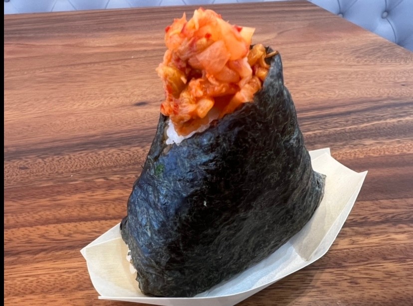 Kimchi Onigiri (Vegetarian)