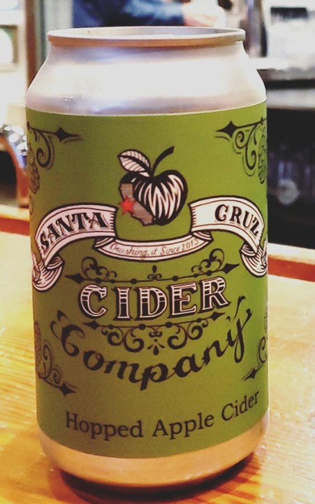 Santa Cruz Cider Co's Hopped Apple Cider 12oz