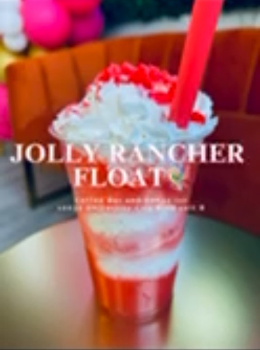 16oz Jolly Rancher Float