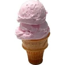 Ice Cream Cone 2 Scoops