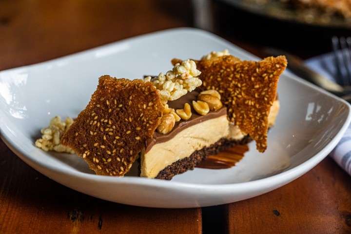 Chocolate Peanut butter tart