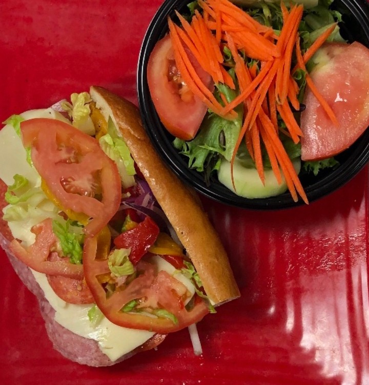 #4 1\2 sub soup or salad
