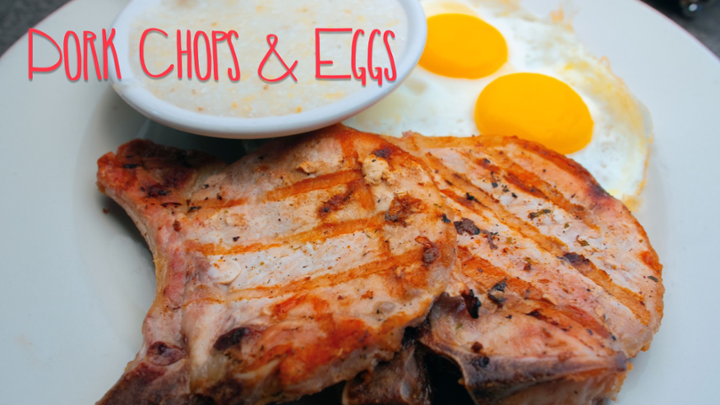 Pork Chop and Eggs