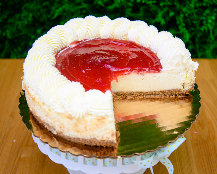 Strawberry Ricotta Cheesecake Slice